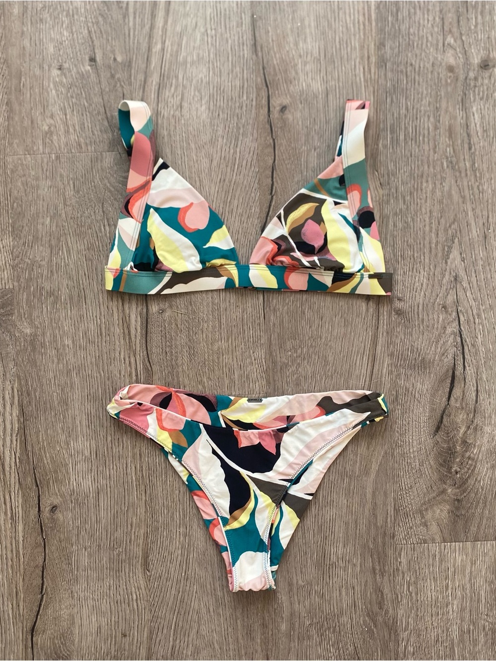 O'Neill Multicolor Triangle Bikini Set Small